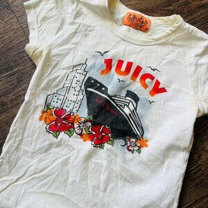 Juicy Couture Woman's Pirate Titanic Fashion Beach Top Small